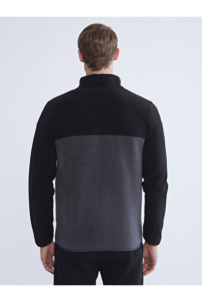 LC Waikiki Dik Yaka Polar Erkek Fermuarlı Sweatshirt