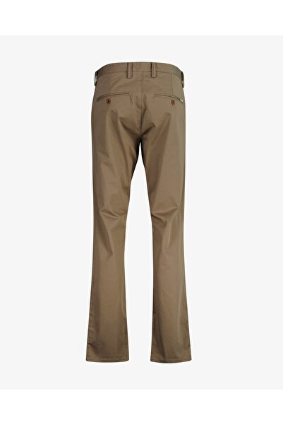 Gant Men's Brown Slim Fit Chino Pants