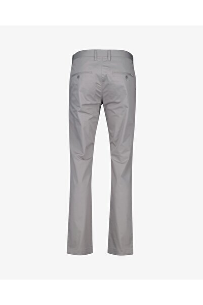 Gant Men's Gray Slim Fit Trousers