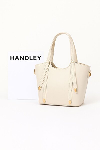 Handley Πολυτελής τσάντα ώμου με λεπτομέρεια με πόρπη Vira