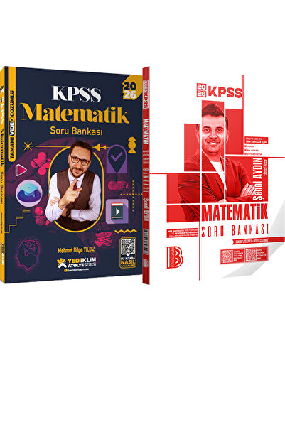 Benim Hocam Yayınları 2026 KPSS Atölye Serisi Matematik Soru - 2026 KPSS Mate...