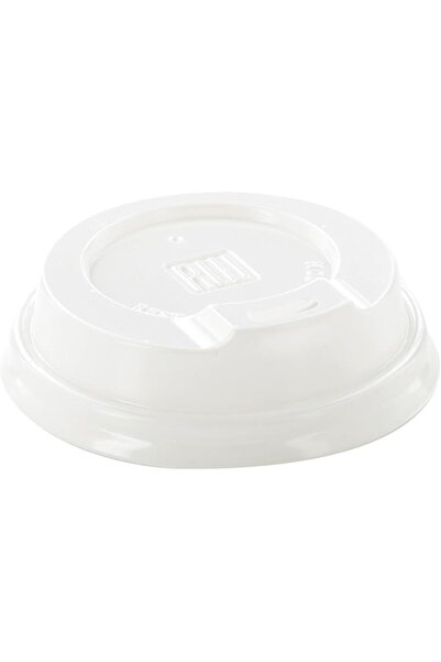 The Bros 2.5 Inch Coffee Cup Lids – 25pcs Leak-Resistant White Plastic Hot Cup Lids