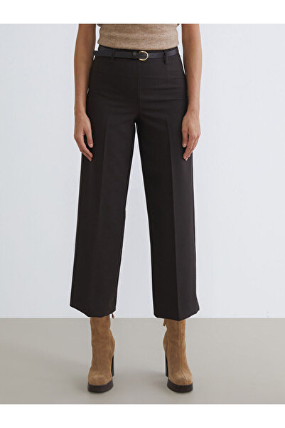 LC Waikiki Create Your Style from Uzg Store |   Wide Leg Women's Pleated Pants with Belt