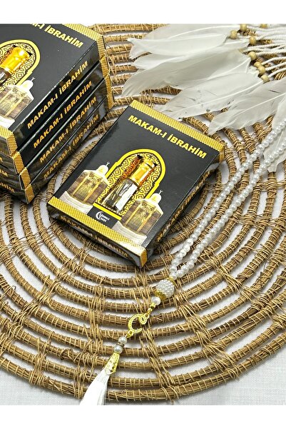 Deniz Elmasları Cadou Makam-ı İbrahim Esansı 3 ml și mărgele de rugăciune Pea...