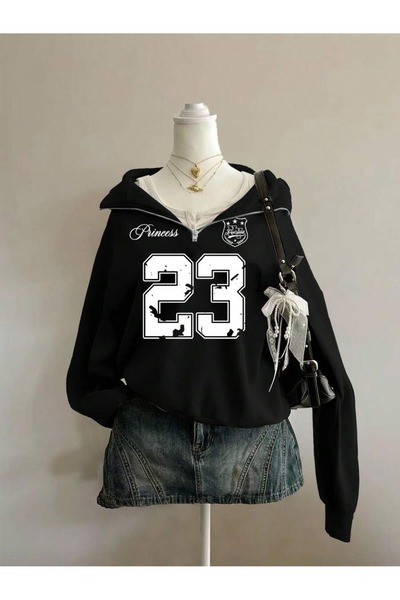 OVER HEAD Pantofi pentru femei Princess 23 cu imprimeu cu fermoar pe jumătate...