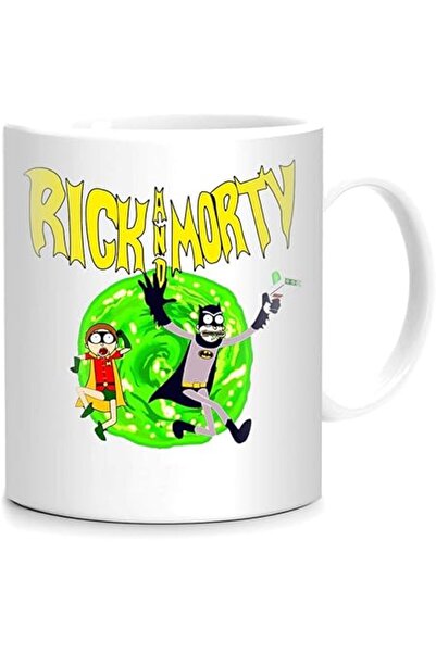 The Bros كوب مطبوع صورة ريك ومورتي "صدمة" من جانبين
