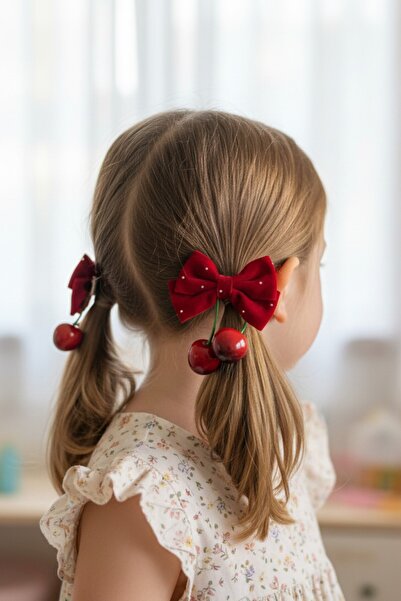 Lynare Κούμπωμα με φιγούρα κερασιού με φιόγκο 2 τεμάχια