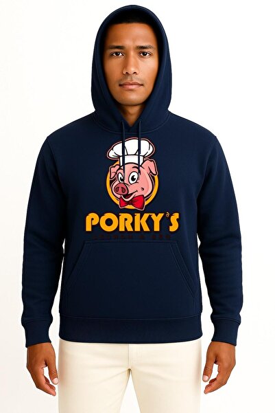 Bahriyeli Collection بغطاء رأس سترة بوركيز ليتشون باربيكيو بتصميم صدر الخنزير...