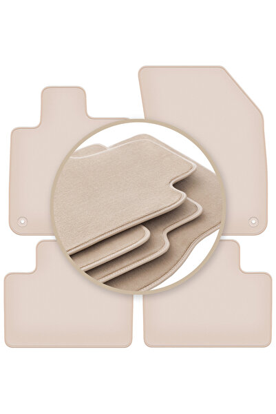 Other Covorașe bej PREMIUM pentru: Volvo S60 II station wagon, sedan 2018-