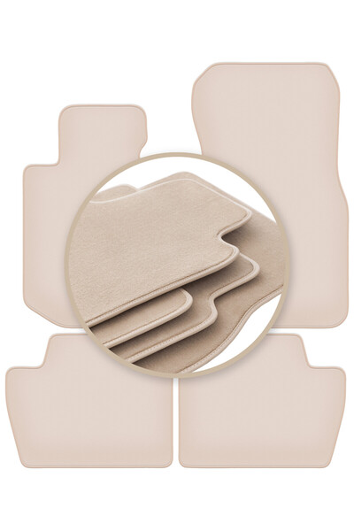 Other Covorașe bej PREMIUM pentru: BMW 4 G22 Coupe 2020-2022