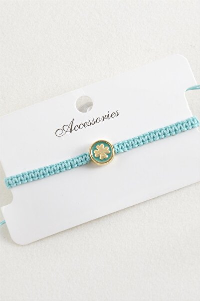 BİJUTERİMCİM سوار مضفر من AhEs Shopping Clover Macrame