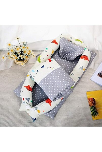 Kardett Φορητή φωλιά μωρού μοντέλο Dino - φωλιά μωρού με κουβέρτα και μαξιλάρι, 0-24 μηνών, 100x55 εκ.