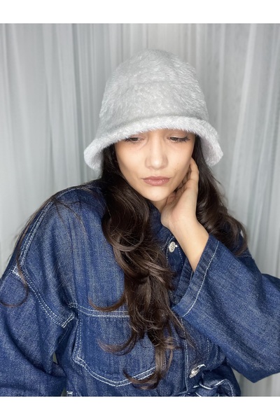 laviyonsa Cashmere Bucket Model Luxury Beard Hat