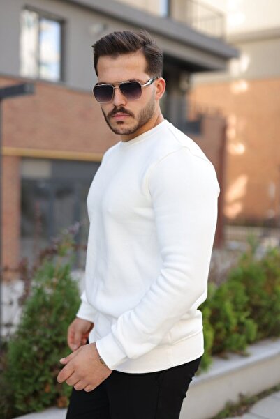 JANES Men's Three-Thread Ribbed Sweatshirt