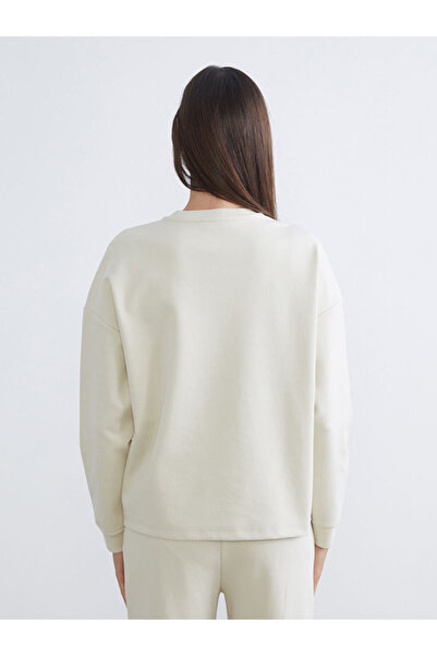 LC Waikiki Create Your Style with Uzg Store |   Crew Neck Oversize Women's Sweatshirt