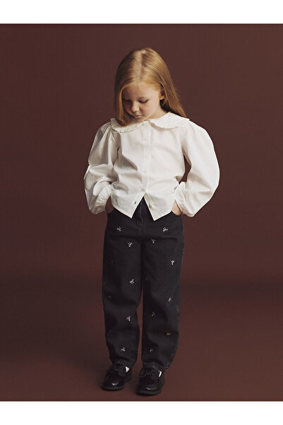 LC Waikiki Дънки за момичета с регулируема талия за новия сезон