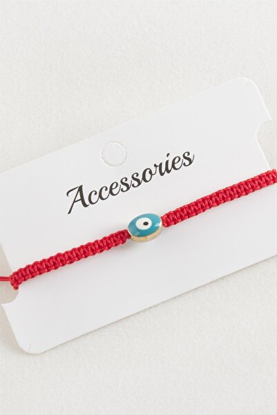 TakÇalıştır Oval Nazar Macramé Braided Bracelet Natural Stone Bracelet Stylis...