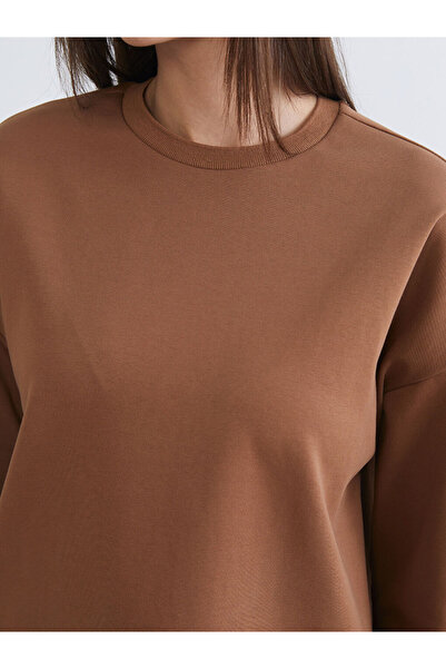 LC Waikiki Create Your Style with Uzg Store |   Crew Neck Oversize Women's Sweatshirt