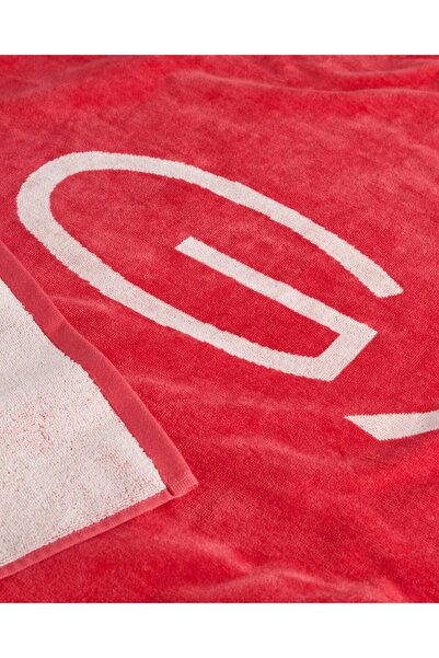 Gant Unisex Pink Logo Towel