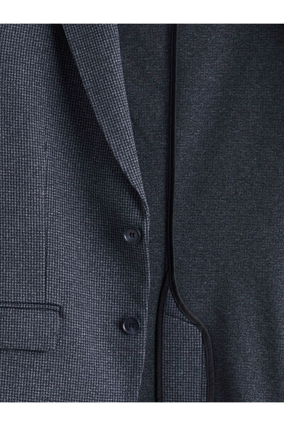 LC Waikiki Ανδρικό μπλέιζερ με στενή εφαρμογή σε μπλε ναυτικό χρώμα