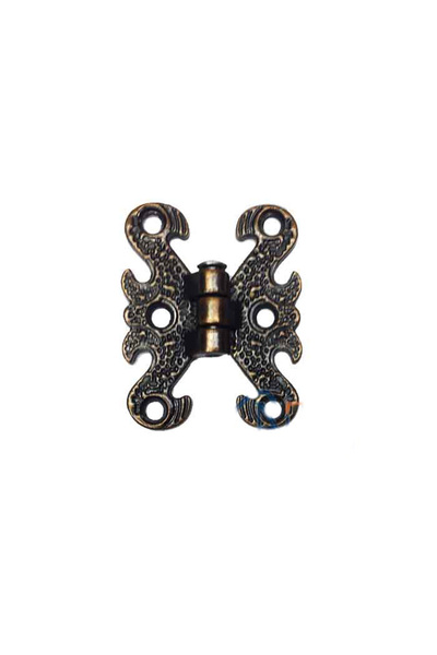 Skygo Zamak butterfly hinge - small, 30x40mm, oxide, 1 piece