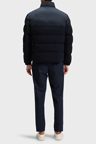 BOSS Kapitoneli Regular Fit Dik Yaka Su Geçirmez Şişme Mont Erkek MONT 50548810 404