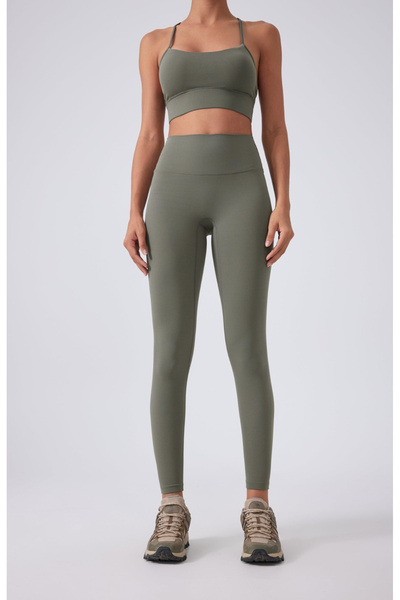 Dracaena cinnabari ليقنز رياضي عالي الخصر – دعم مثالي وتحكم مرن