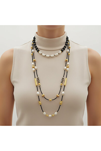 elinasaccessories inci akik taşlı coklu katman kolye dogaltas tasarım kolye d...