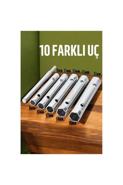 Epilons Torque Socket Set Pipe Sleeve Type Wrench Set Spark Plug Wrench (Lisinya)