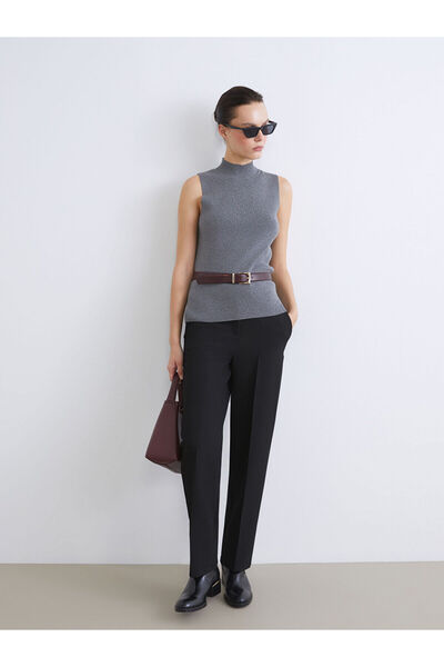 LC Waikiki Vizyon New Season Straight Leg Women's Fabric Trousers