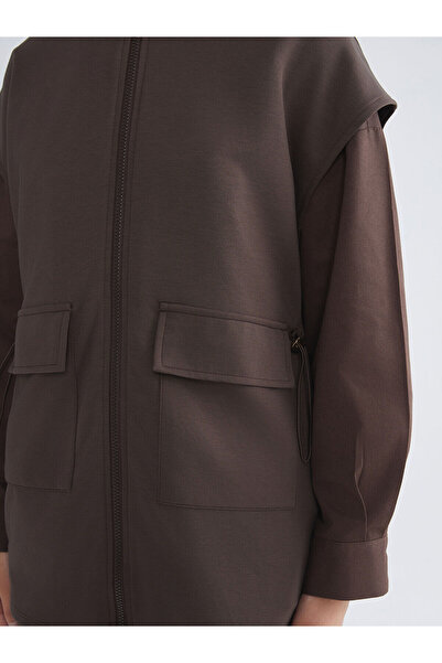 LC Waikiki Vizyon New Season Stand Collar Women's Vest