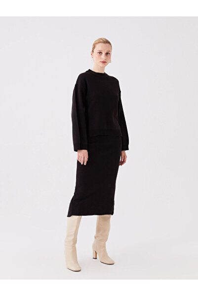 LC Waikiki Gerader Damenrock – elastische Taille