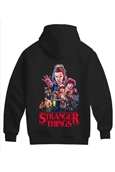 MAGORS STRANGER THINGS UNISEX PAMUKLU YENİ YÜKSEK KALİTELİ SWEATSHIRT-HOODIE
