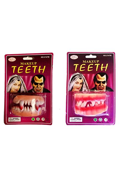 Skygo أسنان مصاص دماء وهمية 2 قطعة مصاص دماء ونموذج نادر