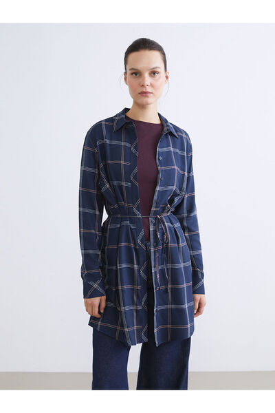 LC Waikiki Καρό γυναικείο πουκάμισο τουνίκ