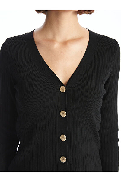 LC Waikiki Lcw Vision V-Neck Women's Knitwear Cardigan