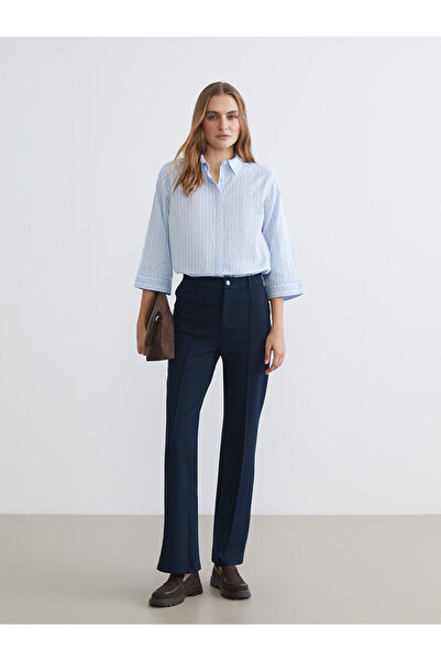 LC Waikiki Дамски панталон с прилепнали испански крачоли