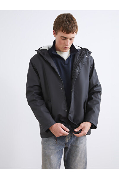 LC Waikiki Palton pentru bărbați cu glugă standard