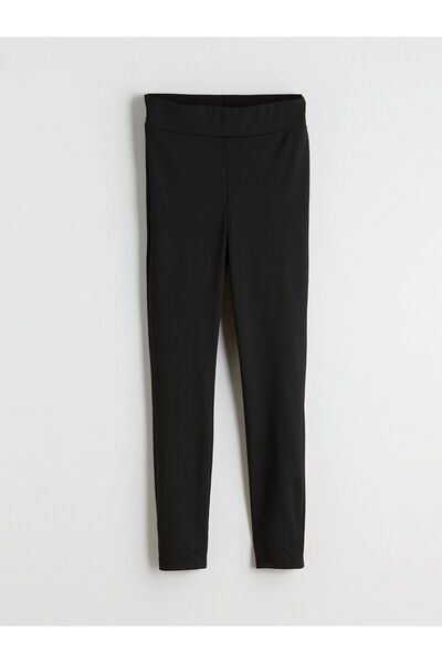 LC Waikiki Черни дамски чорапогащи с висока талия