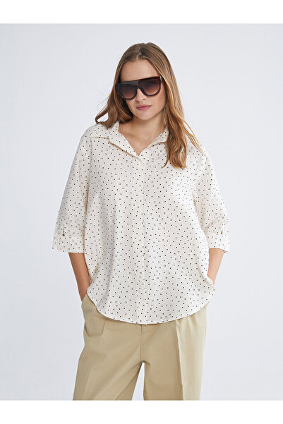 LC Waikiki Peak New Season Polka Dot Women's Shirt