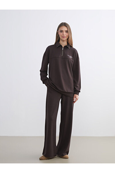 LC Waikiki LCW Modest L.A. Athletic Nakışlı Kadın Eşofman Altı