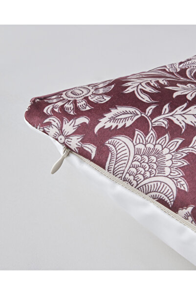 English Home Canopy cushion cover 45x45 cm burgundy