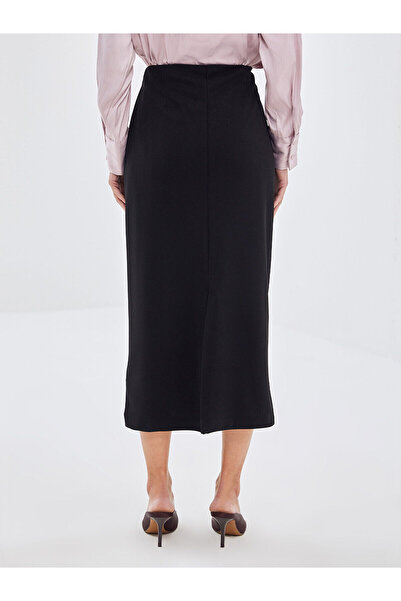 LC Waikiki Γυναικεία φούστα Narrow Fit Plain Crepe (W4)