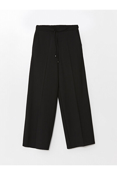 LC Waikiki Dámské kalhoty pohodlného střihu LCW s elastickým pasem