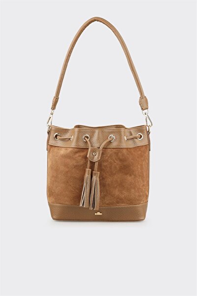 Elle Shoes Kahve Kadın Omuz Çantası