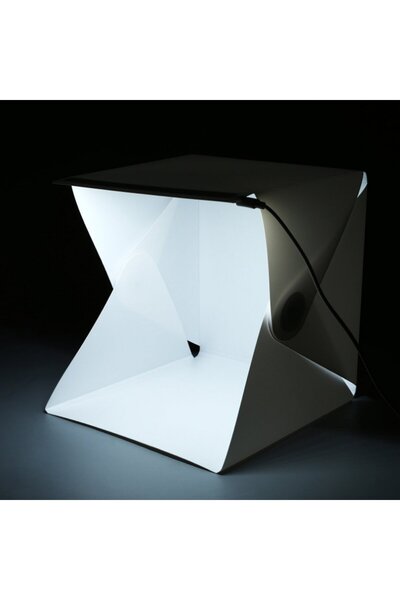 Skygo Ürün Çekim Çadırı Mini Fon Fotoğraf Stüdyosu Ledli Işık Perdesi