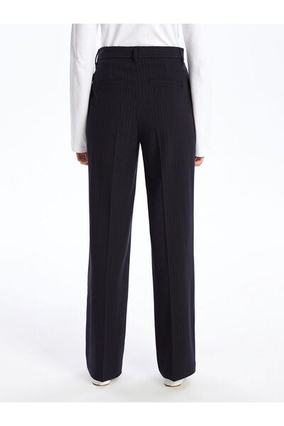LC Waikiki Ozmarka New Season Standard Fit Striped Women's Trousers