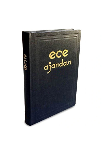 Ece ANADOLU 17x25 TİCARİ GÜNLÜK AJANDA 472 SAYFA SİYAH