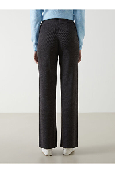 LC Waikiki Women's Knitwear Trousers with Elastic Waist