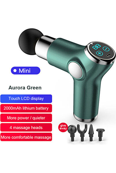 HALAMODO جهاز تدليك عضلي كهربائي صغير بشاشة LCD لعلاج الألم واسترخاء الجسم